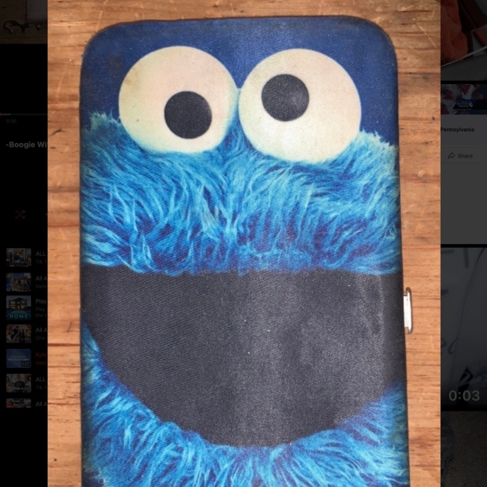 Cookie Monster wallet